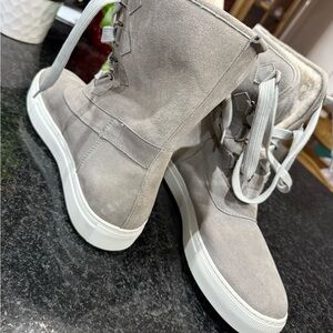 Drindl + Bua Áustria Fur Sneaker Boots